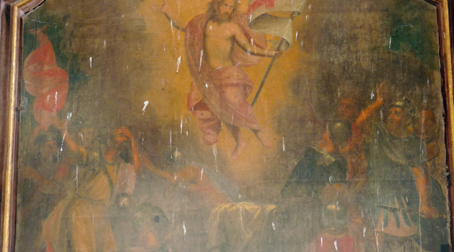Avant restauration et décrochage