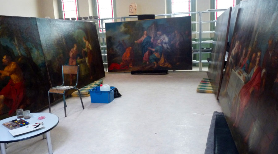En cours de restauration