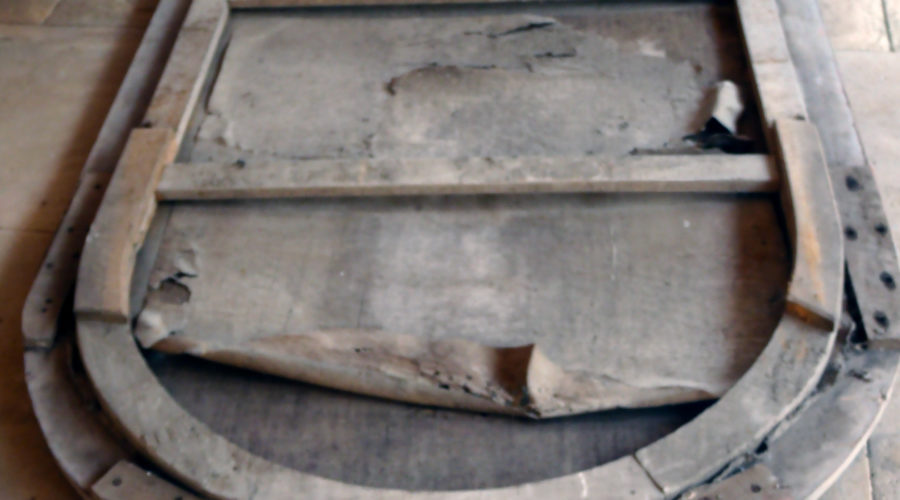 Revers de l'oeuvre in situ