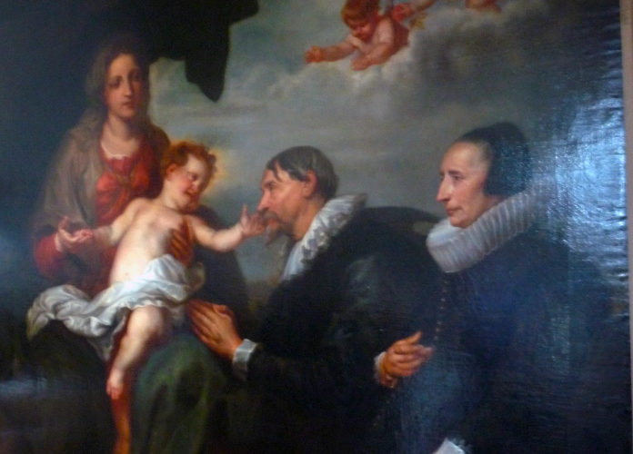 Vierge à l'Enfant, après restauration